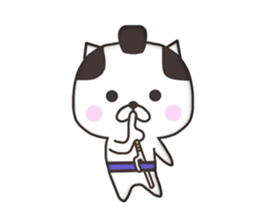 Okappiki cat(No character ver) sticker #8482201