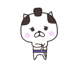 Okappiki cat(No character ver) sticker #8482203