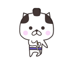 Okappiki cat(No character ver) sticker #8482204