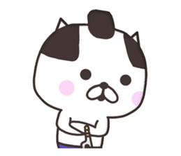 Okappiki cat(No character ver) sticker #8482209