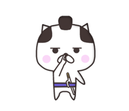 Okappiki cat(No character ver) sticker #8482217