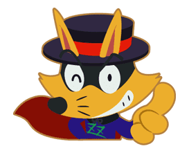 ZORORI the Naughty Hero sticker #21063