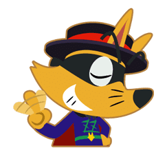 ZORORI the Naughty Hero sticker #21071