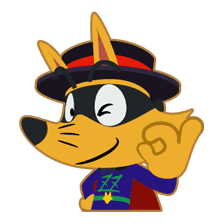 ZORORI the Naughty Hero sticker #21072