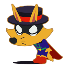 ZORORI the Naughty Hero sticker #21079