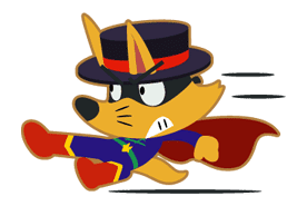 ZORORI the Naughty Hero sticker #21083
