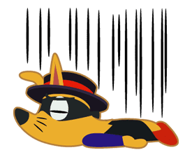 ZORORI the Naughty Hero sticker #21084