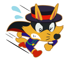 ZORORI the Naughty Hero sticker #21085