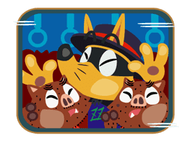 ZORORI the Naughty Hero sticker #21090