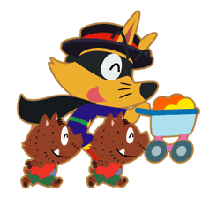 ZORORI the Naughty Hero sticker #21091