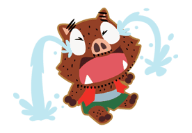 ZORORI the Naughty Hero sticker #21095