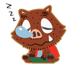 ZORORI the Naughty Hero sticker #21098
