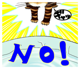 003_Bengal Cat Oscar Sticker sticker #8718801