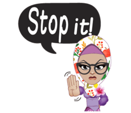 Laila Muslim Lady sticker #9028326