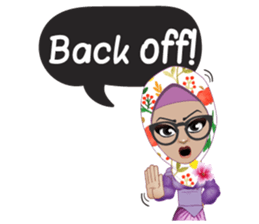 Laila Muslim Lady sticker #9028328