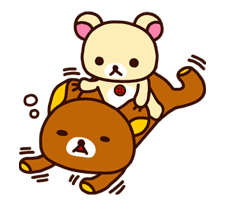 Rilakkuma: Good Friends sticker #21820