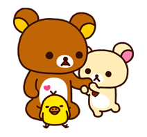 Rilakkuma: Good Friends sticker #21824