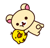 Rilakkuma: Good Friends sticker #21834