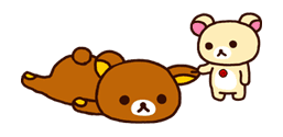 Rilakkuma: Good Friends sticker #21838