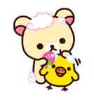 Rilakkuma: Good Friends sticker #21845