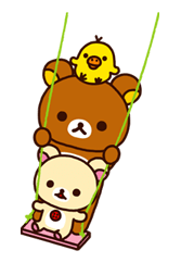 Rilakkuma: Good Friends sticker #21857