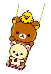 Rilakkuma: Good Friends sticker #21857
