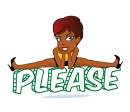 Hotta Gyal sticker #10763829