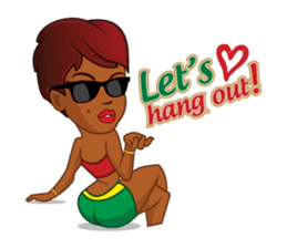 Hotta Gyal sticker #10763847