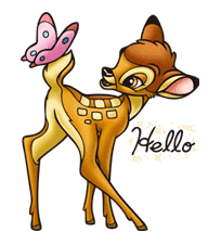 Bambi sticker #22570
