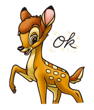 Bambi sticker #22572