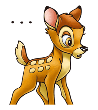Bambi sticker #22575