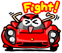 Reaction of a car2. sticker #11634108