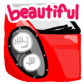 Reaction of a car2. sticker #11634110