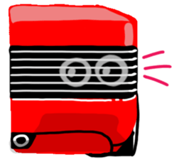 Reaction of a car2. sticker #11634114