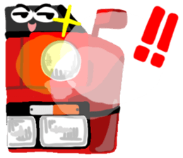 Reaction of a car2. sticker #11634134