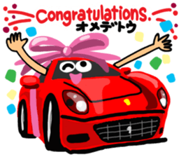 Reaction of a car2. sticker #11634137