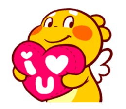 QooBee Agapi ~ LOVE sticker #11732984