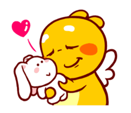 QooBee Agapi ~ LOVE sticker #11732985