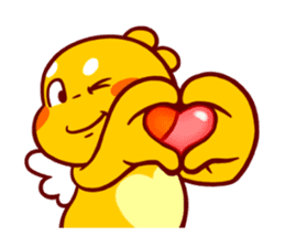 QooBee Agapi ~ LOVE sticker #11732987