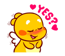 QooBee Agapi ~ LOVE sticker #11732992