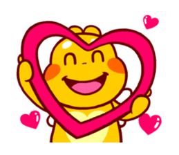 QooBee Agapi ~ LOVE sticker #11732995