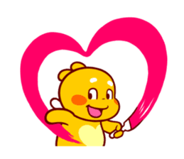 QooBee Agapi ~ LOVE sticker #11732997