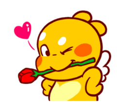 QooBee Agapi ~ LOVE sticker #11733001