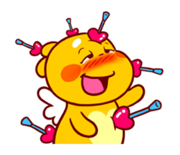 QooBee Agapi ~ LOVE sticker #11733013