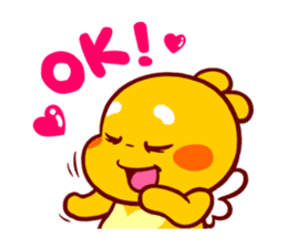 QooBee Agapi ~ LOVE sticker #11733018