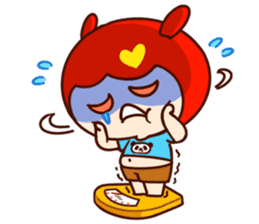 Miss Bunny & WuLa Bear's life sticker #12344998