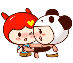 Miss Bunny & WuLa Bear's life sticker #12345009