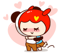 Miss Bunny & WuLa Bear's life sticker #12345010