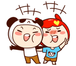 Miss Bunny & WuLa Bear's life sticker #12345013