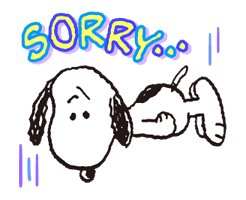 SNOOPY★FUNNY FACES sticker #23340